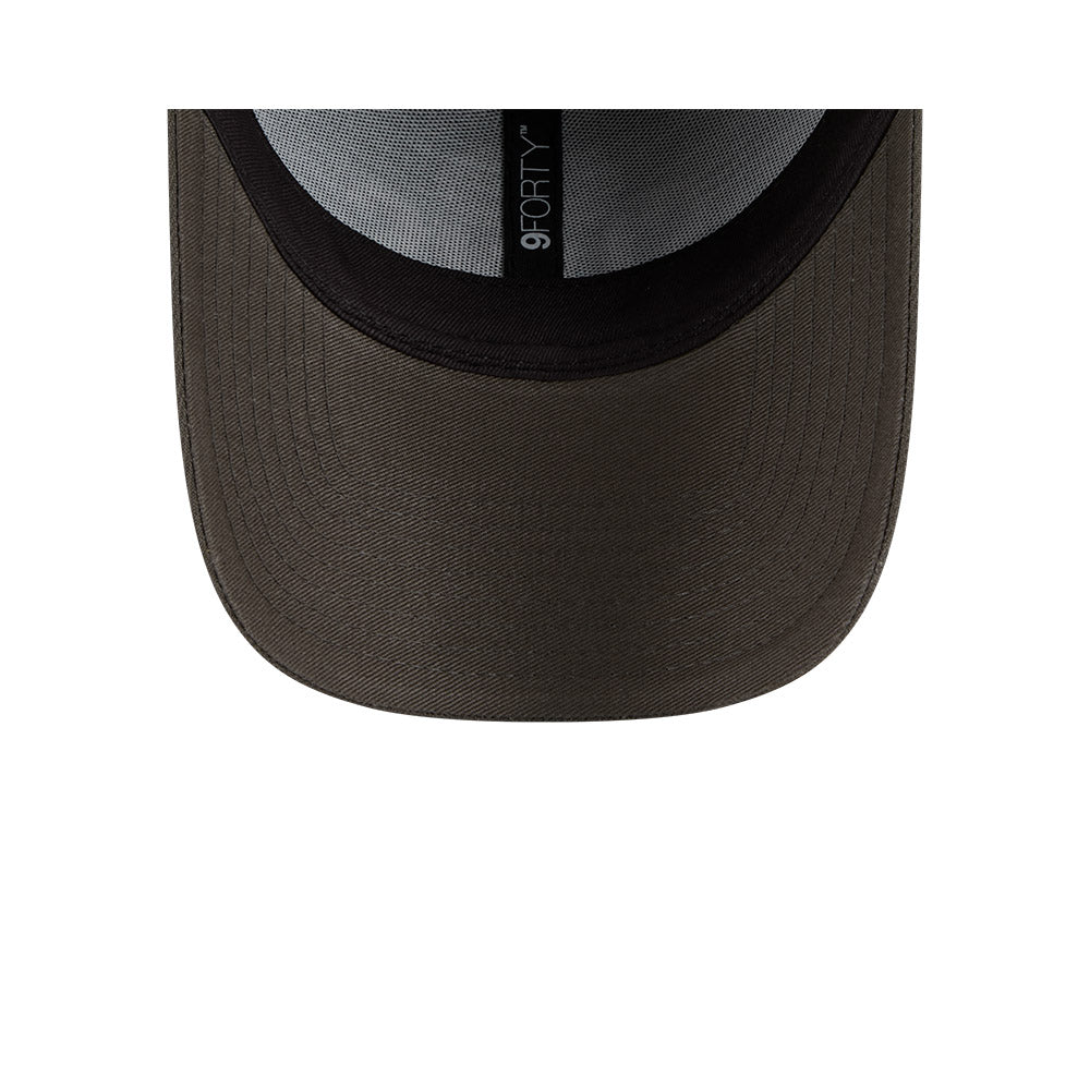 Greater Western Sydney Giants Hat - AFL 2025 Dusty Charcoal Grey 9Forty Strapback Cap - New Era